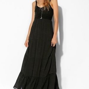 Pins & Needles Black Maxi Dress XS NWT